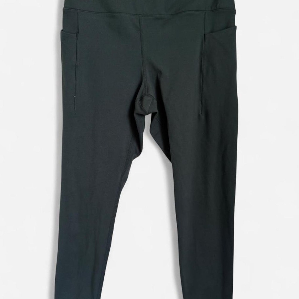 DANSKIN Sage Green High-Waisted Yoga Leggings Size L